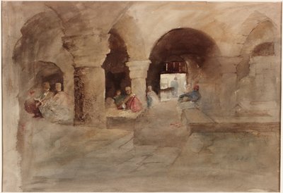 Market Place, Tangier by Hercules Brabazon Brabazon